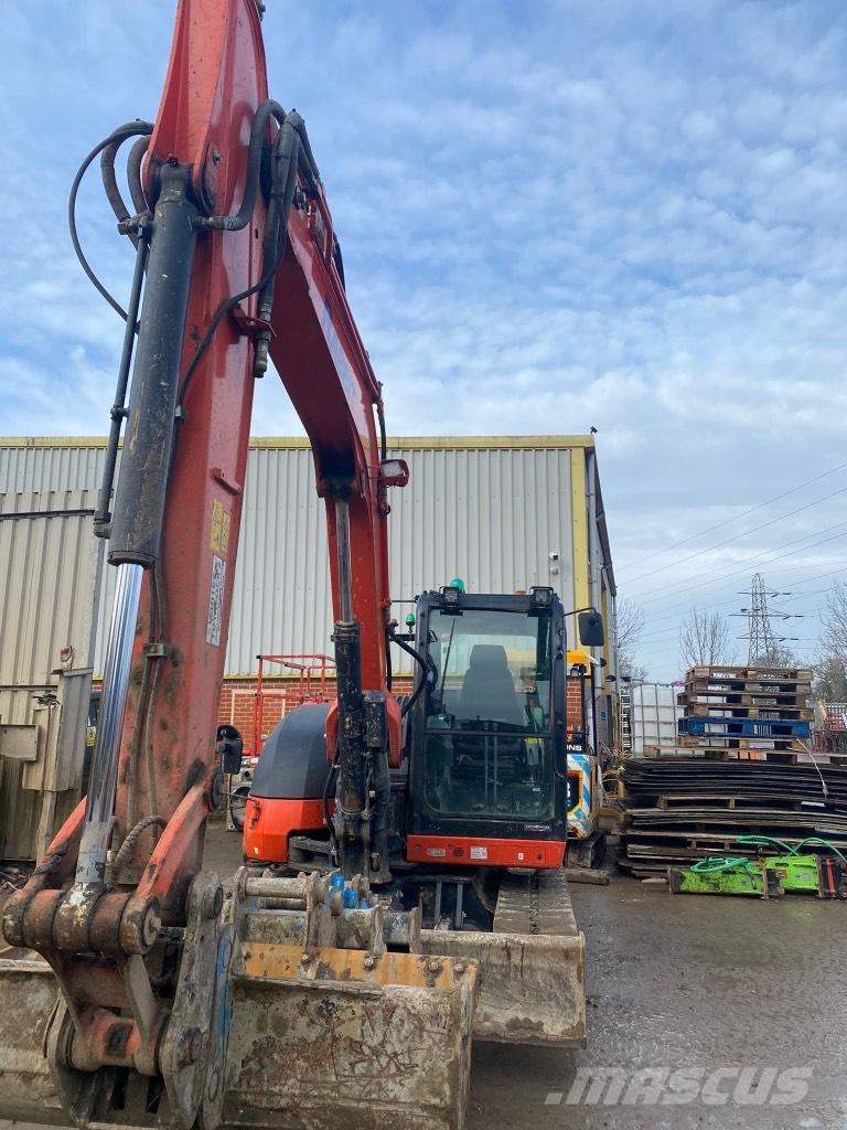 Kubota KX 080-4 Vidutinės galios ekskavatoriai 7-12 t