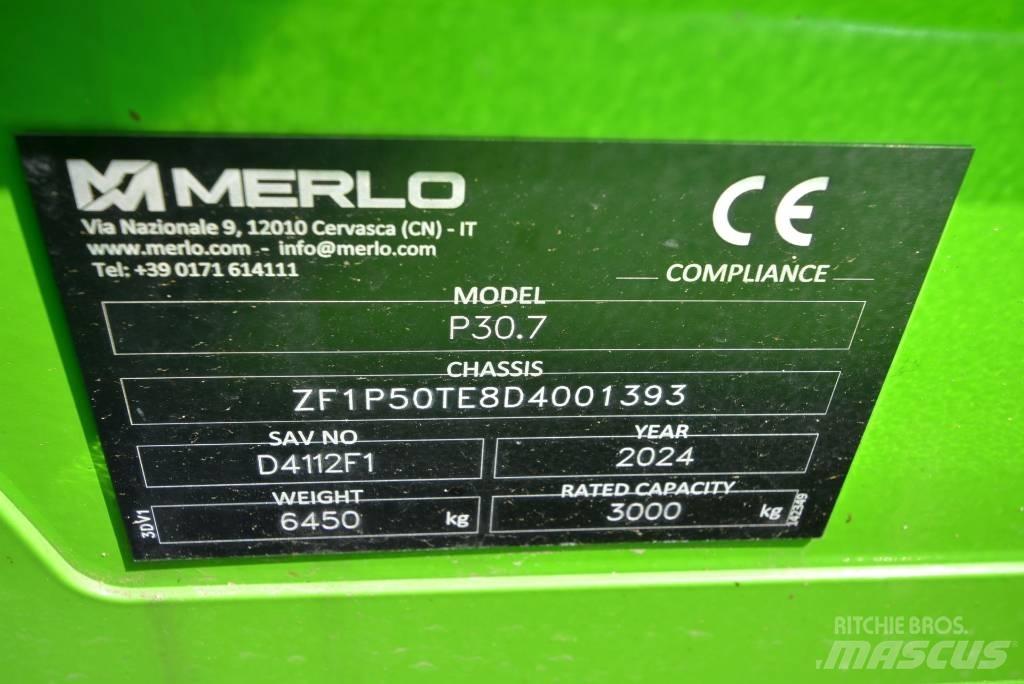 Merlo 30.7 Teleskopiniai krautuvai