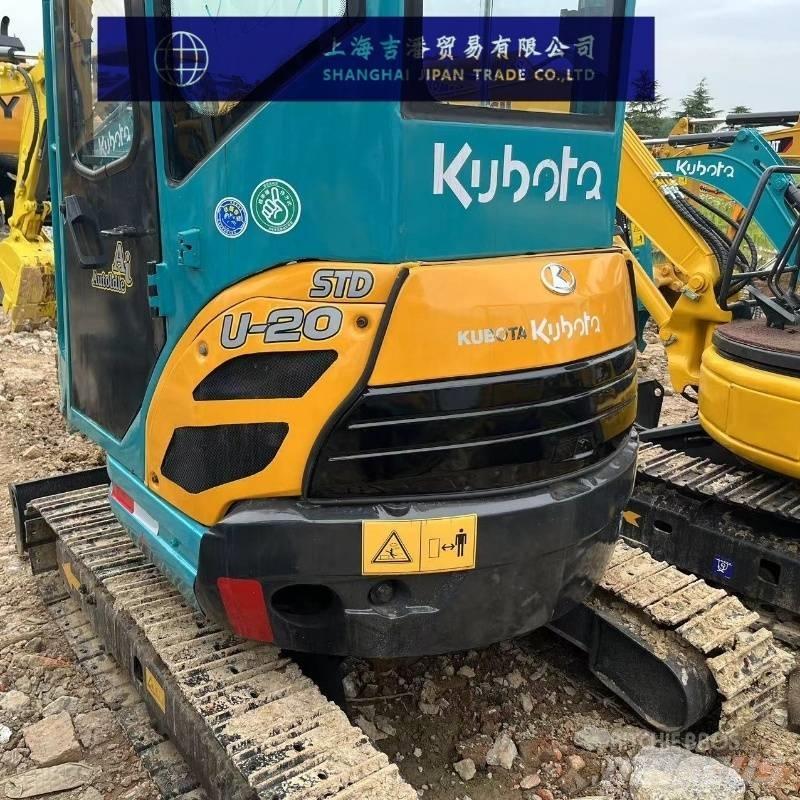 Kubota U 20 Mini ekskavatoriai < 7 t