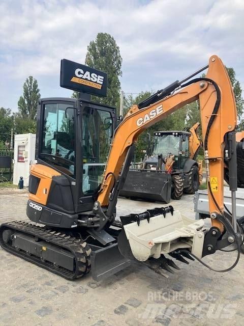 CASE CX 25 D Mini ekskavatoriai < 7 t