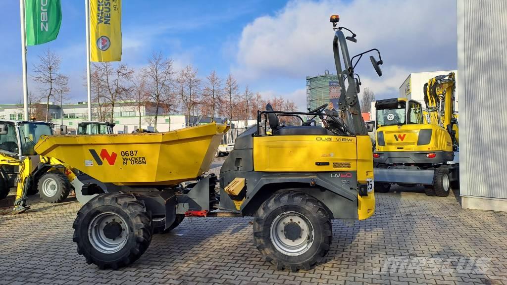 Wacker Neuson DV60 Statybiniai savivarčiai sunkvežimiai