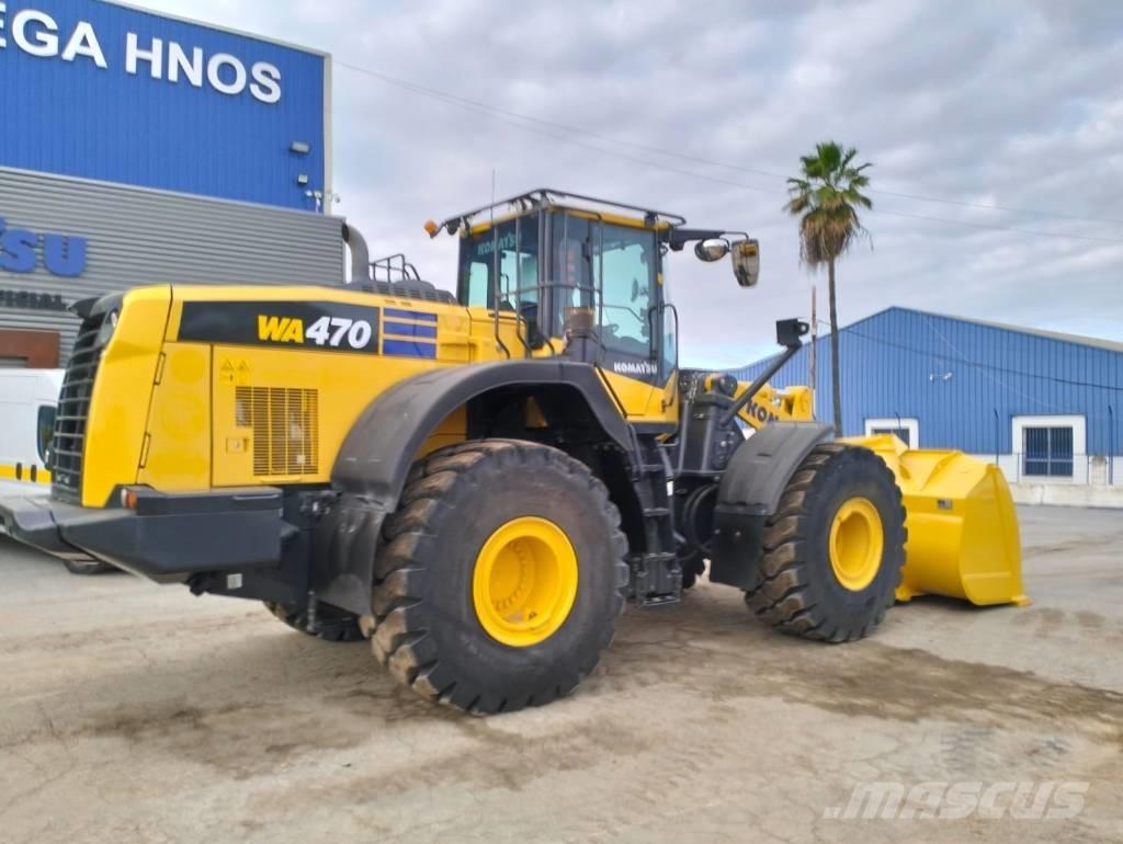 Komatsu WA 470-8EO Naudoti ratiniai krautuvai