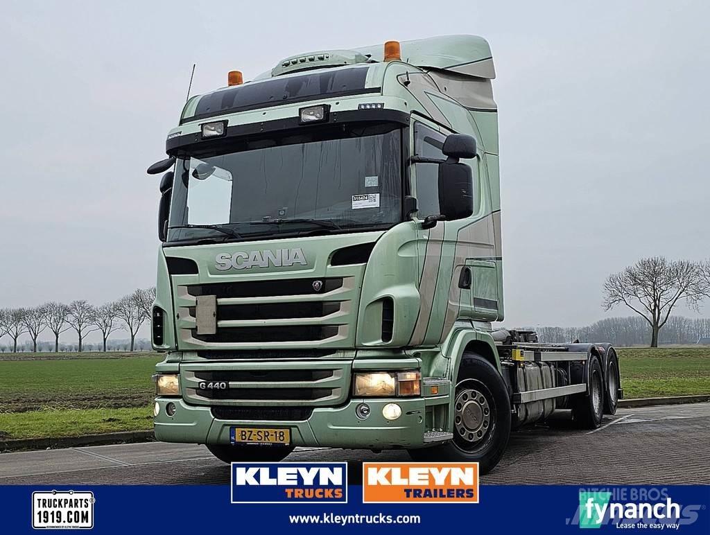 Scania G440 Sunkvežimiai su keliamuoju kabliu