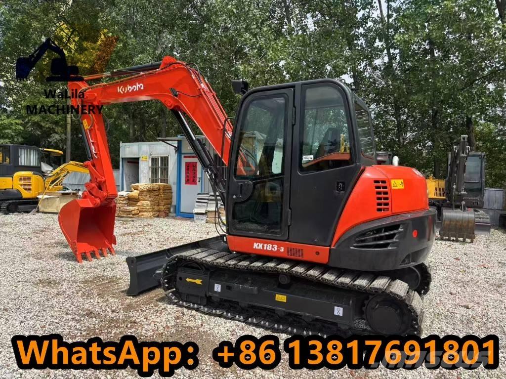 Kubota KX 183 Vikšriniai ekskavatoriai