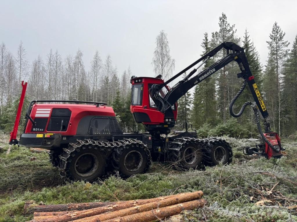 Komatsu 931 XC Miško technika (Harvesteriai)