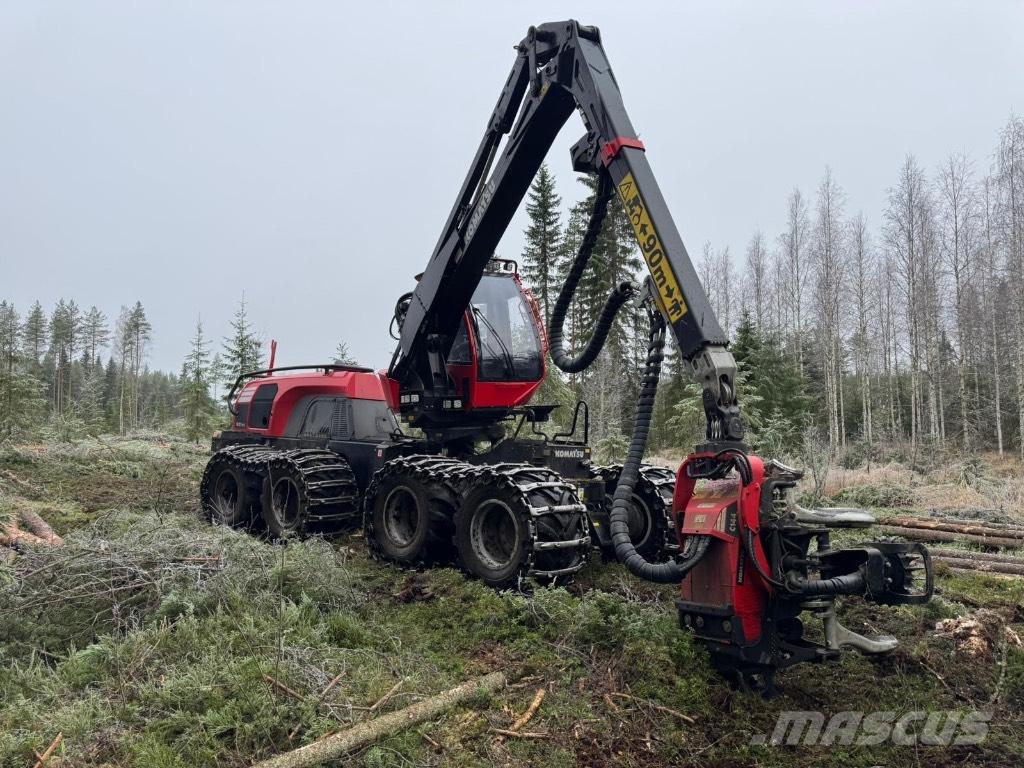 Komatsu 931 XC Miško technika (Harvesteriai)