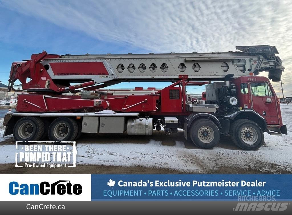 Putzmeister TB110 Betono siurbliai