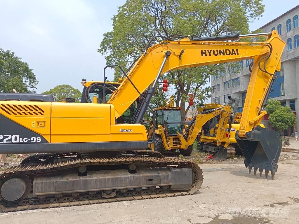 Hyundai R220LC-9S Vikšriniai ekskavatoriai