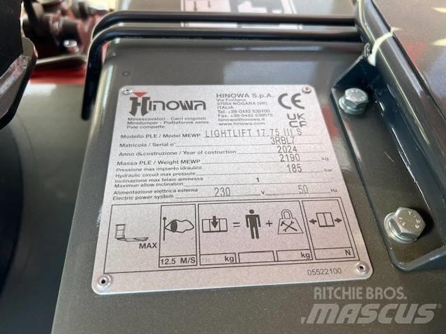 Hinowa 1775 Kiti keltuvai ir platformos