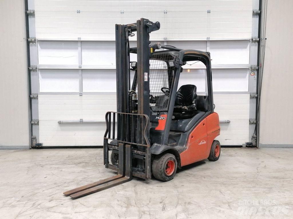 Linde H20T-02 LPG (dujiniai) krautuvai