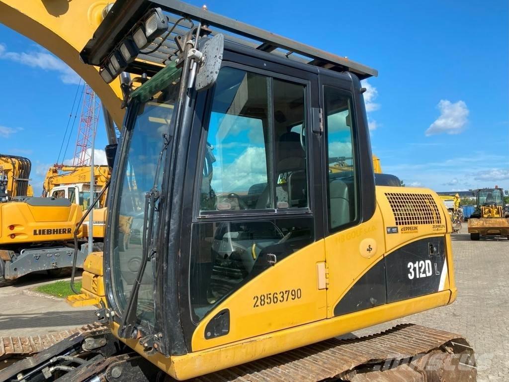CAT 312 DL NVT Vikšriniai ekskavatoriai