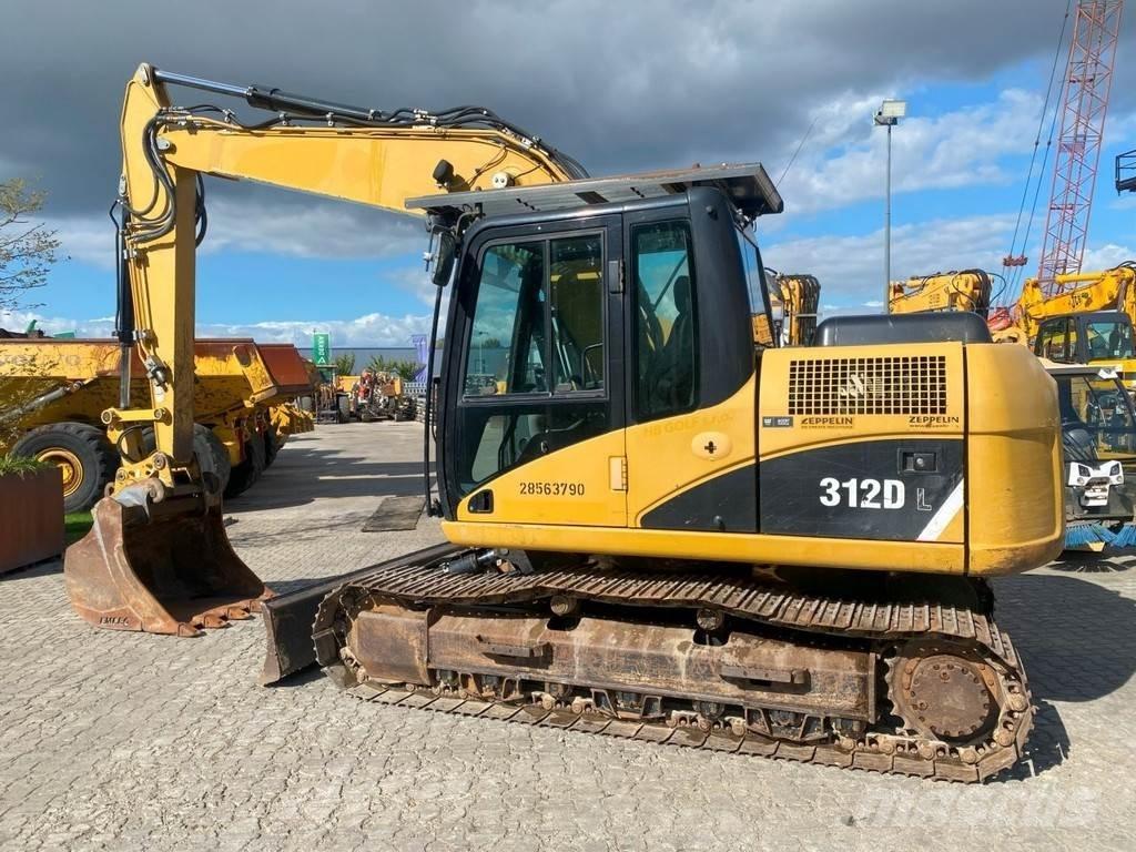 CAT 312 DL NVT Vikšriniai ekskavatoriai