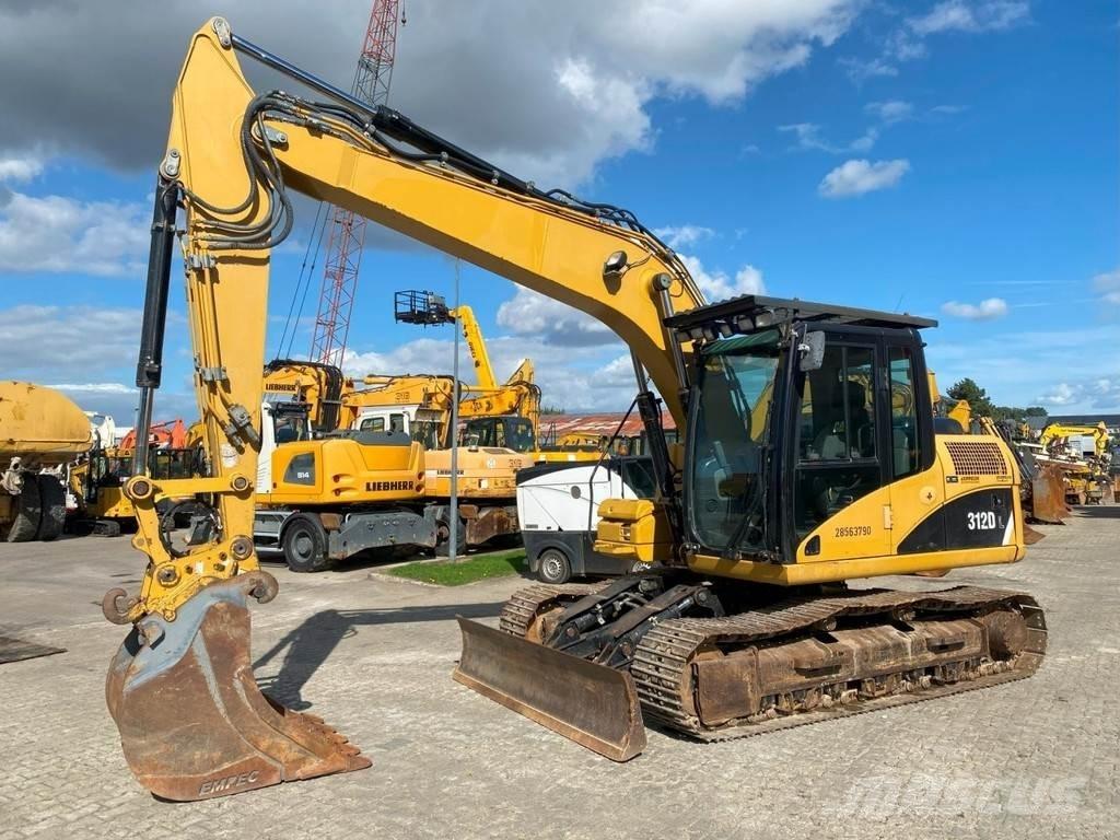 CAT 312 DL NVT Vikšriniai ekskavatoriai