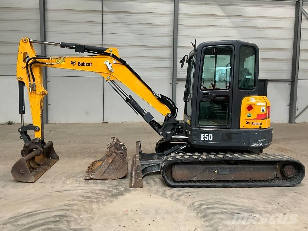 Bobcat E 50 Mini ekskavatoriai < 7 t