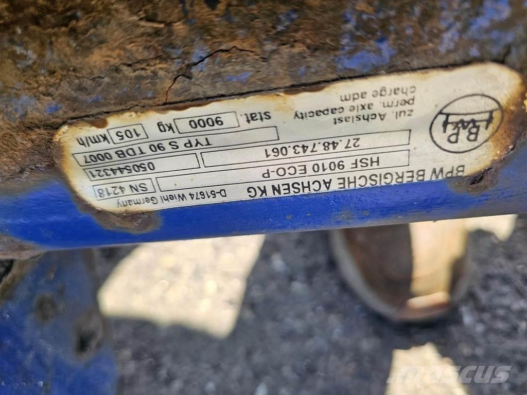 BPW HSF 9010 ECO-P Ašys