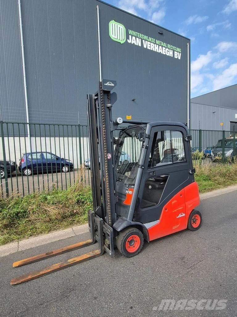 Linde h16t-01 LPG (dujiniai) krautuvai