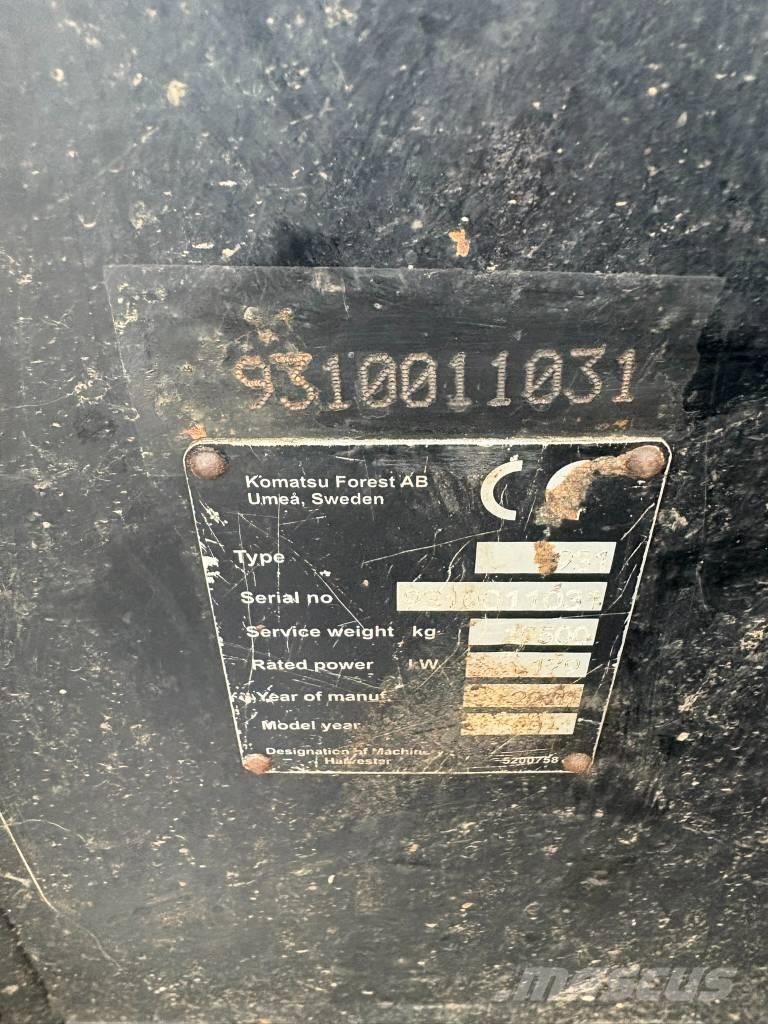 Valmet 931 Miško technika (Harvesteriai)