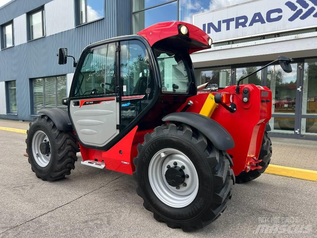 Manitou MT 733 Easy Teleskopiniai ratiniai krautuvai