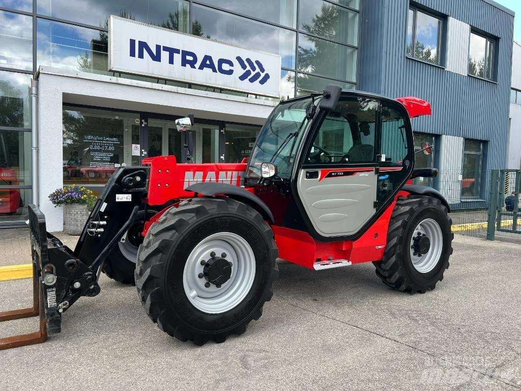 Manitou MT 733 Easy Teleskopiniai ratiniai krautuvai