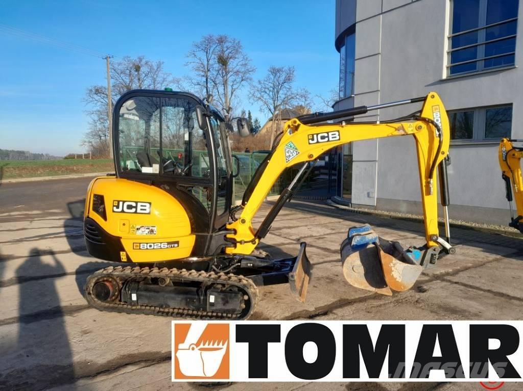 JCB 8026 CTS Mini ekskavatoriai < 7 t