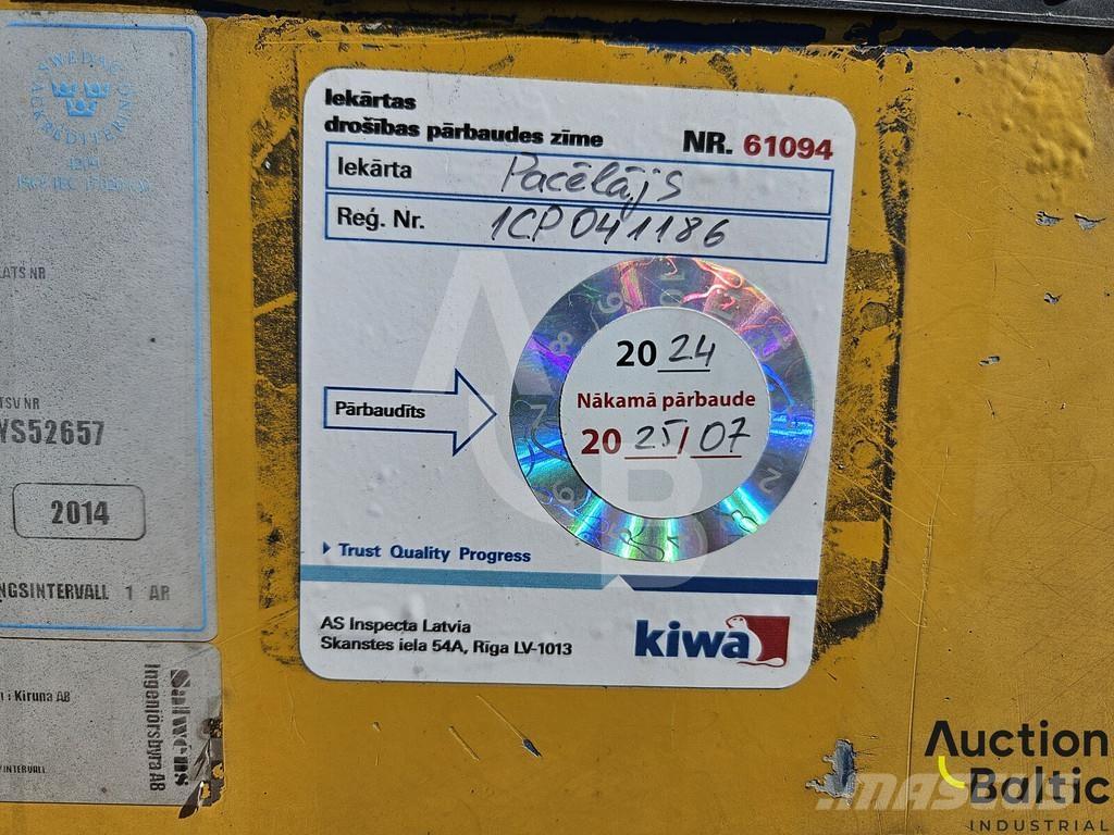 Scania P 310 Ant vilkikų montuojamos kėlimo platformos