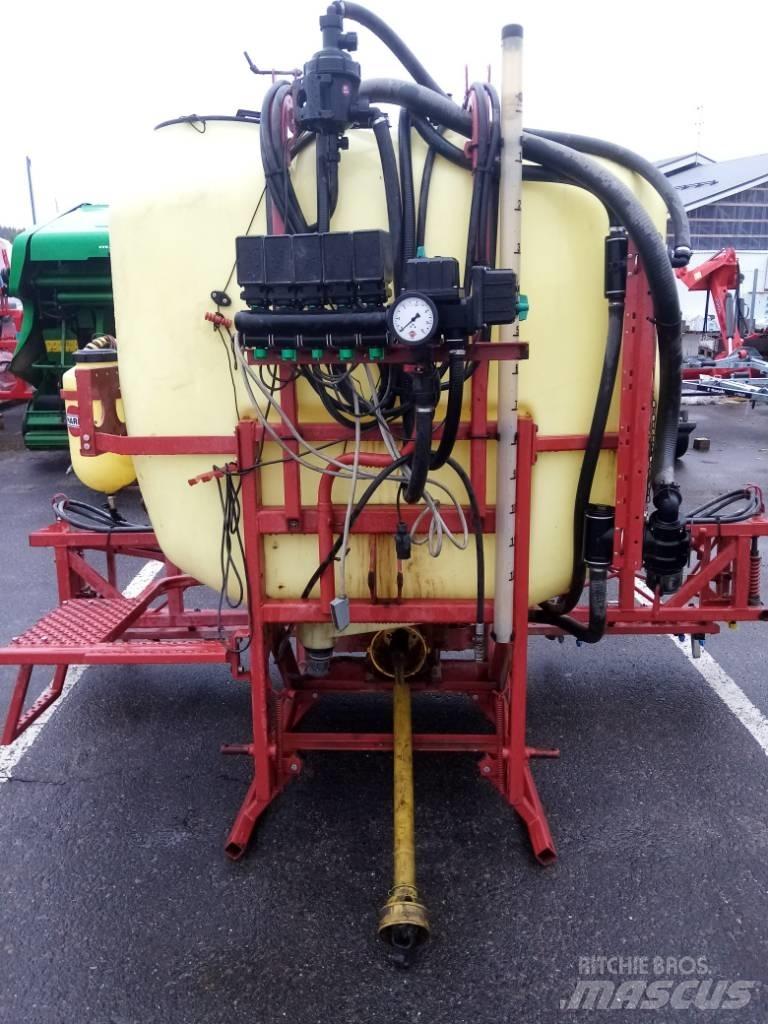 Hardi Master 1200 Įmontuoti purkštuvai
