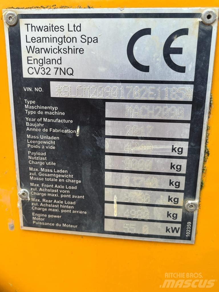 Thwaites 9T Statybiniai savivarčiai sunkvežimiai