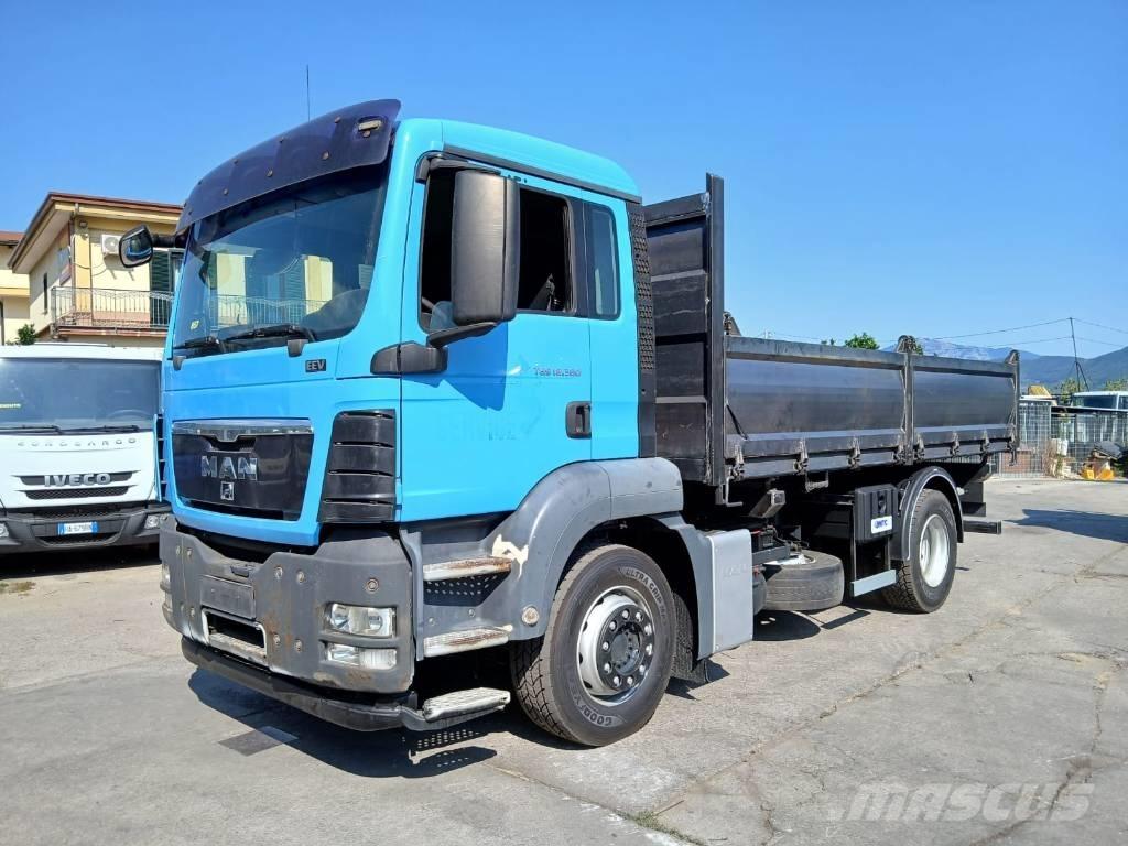 MAN TGM 18.360 Savivarčių priekabų vilkikai