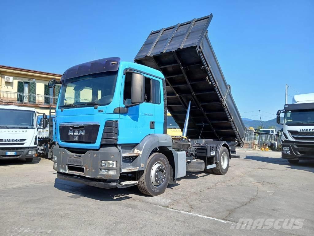 MAN TGM 18.360 Savivarčių priekabų vilkikai