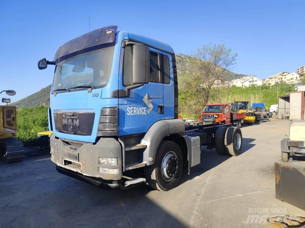 MAN TGM 18.360 Savivarčių priekabų vilkikai