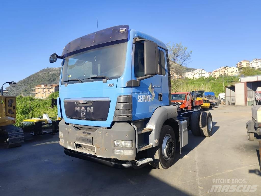 MAN TGM 18.360 Savivarčių priekabų vilkikai