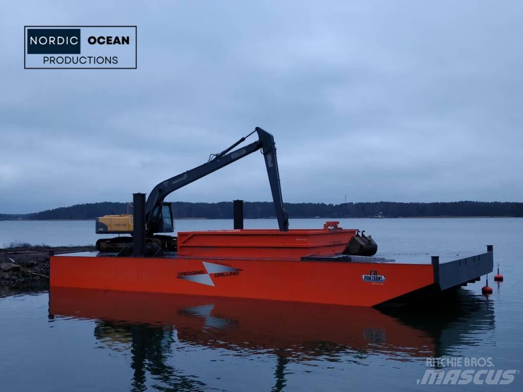  Nop Dredgers Darbiniai laivai / baržos ir pantonai