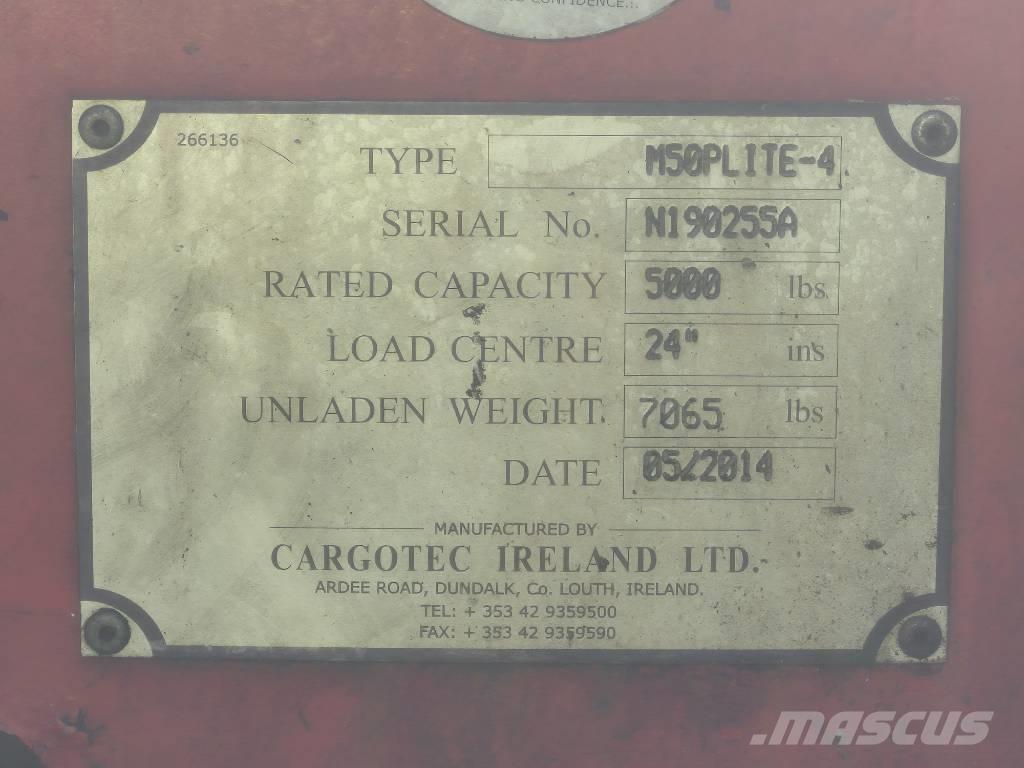 Moffett M50 Šakiniai krautuvai - Kita