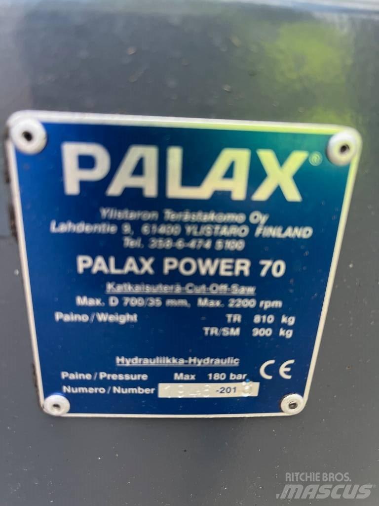 Palax Power 70 Medžių skaldymo, pjovimo ir lupimo įrengimai