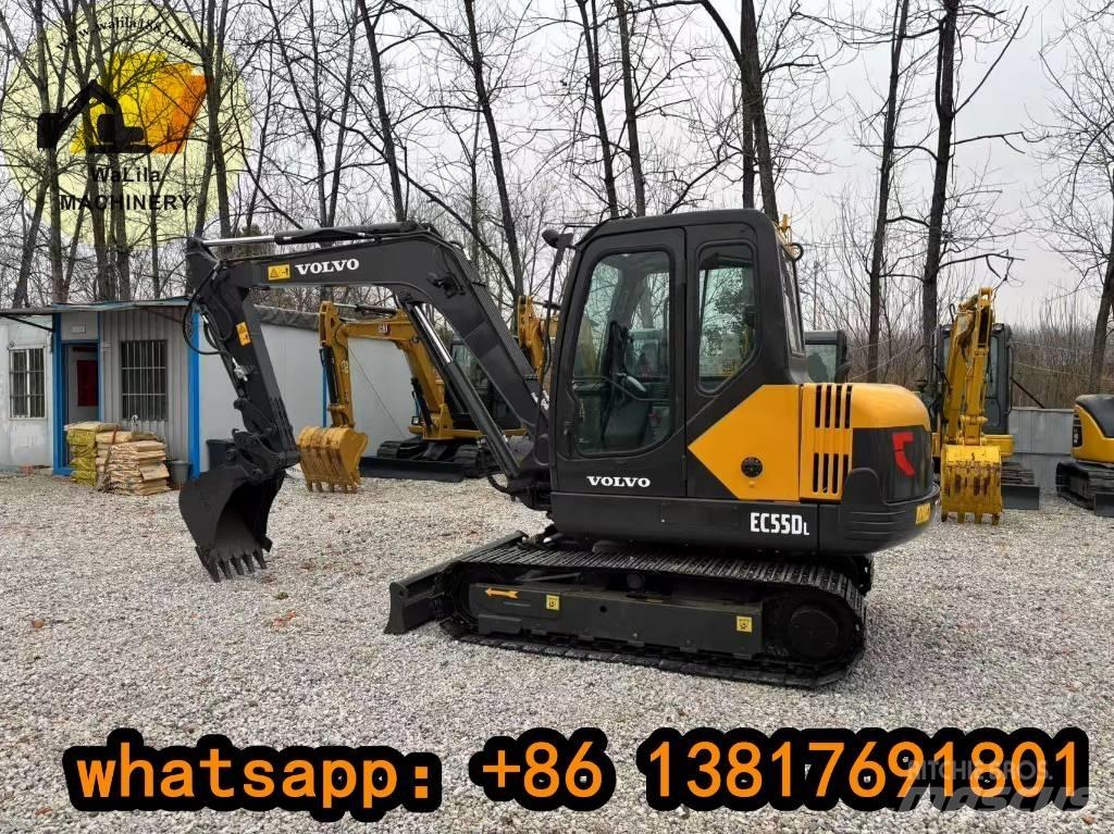 Volvo EC 55D Mini ekskavatoriai < 7 t