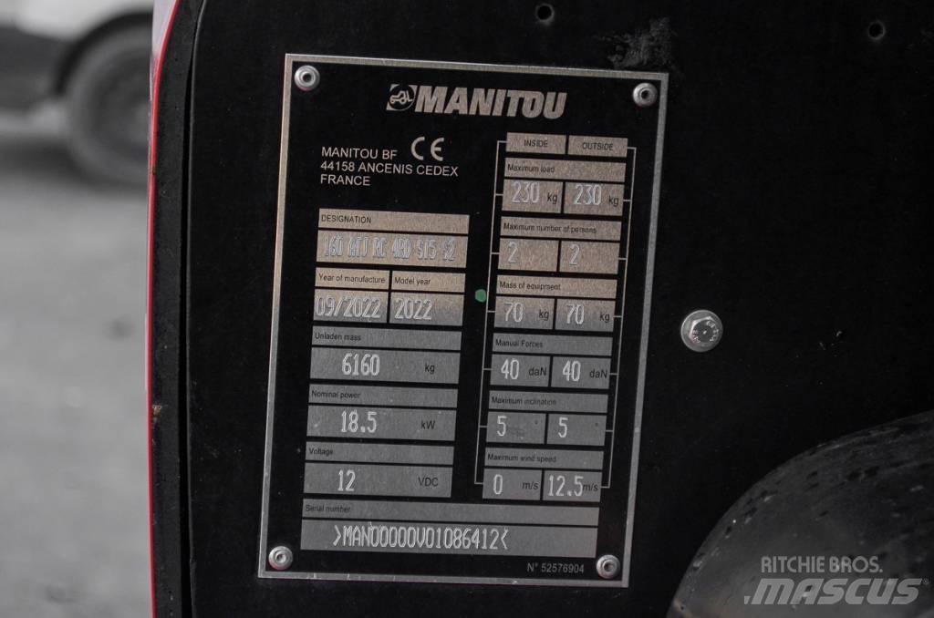 Manitou ATJ 160 Alkūniniai keltuvai