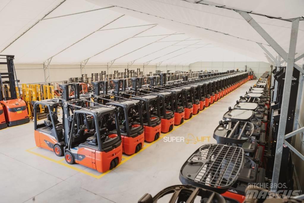 Linde E20PL-02 Elektriniai šakiniai krautuvai