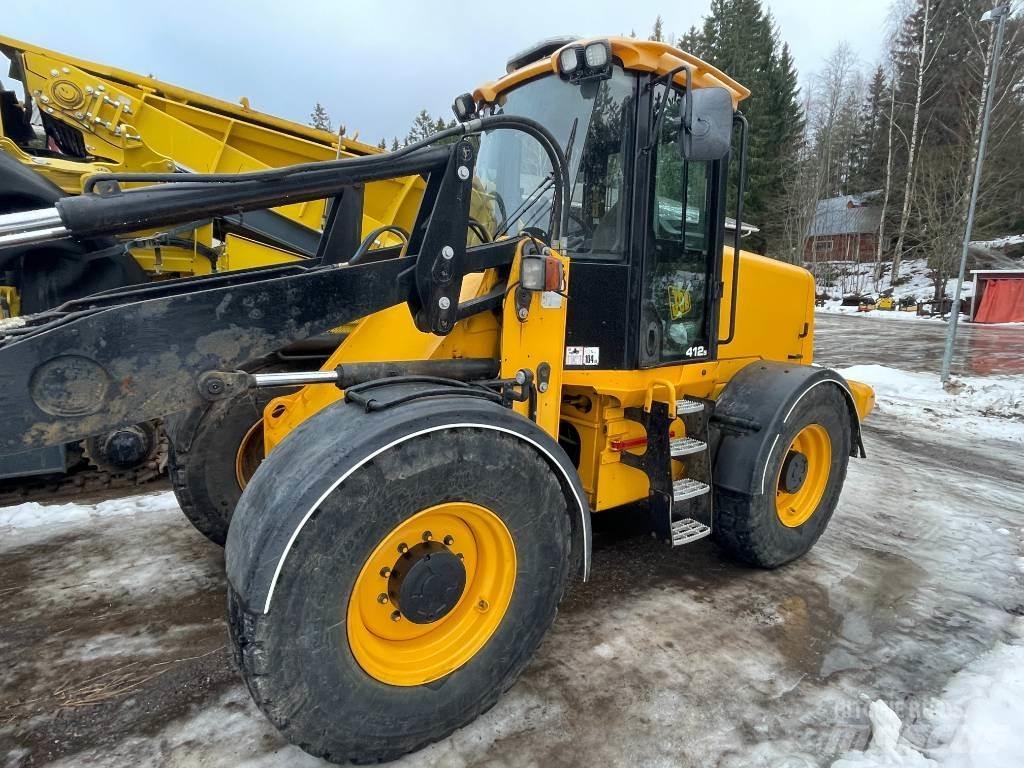JCB 412 S Naudoti ratiniai krautuvai