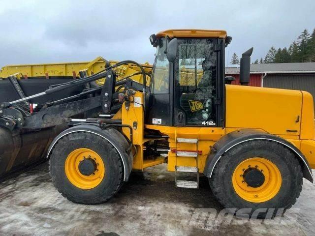 JCB 412 S Naudoti ratiniai krautuvai