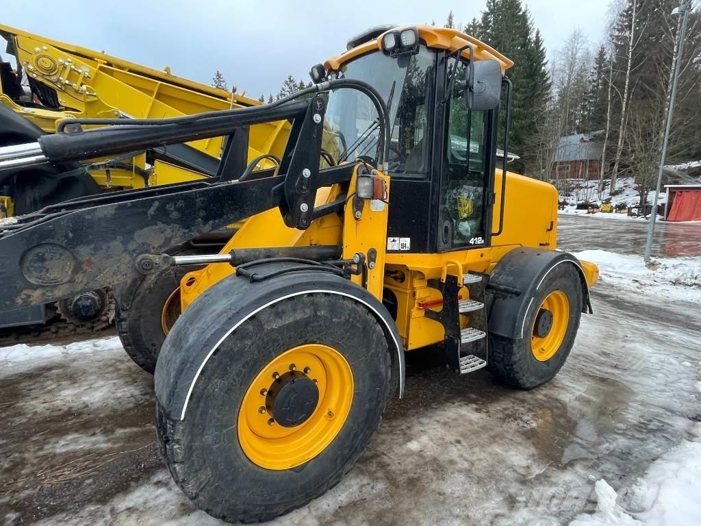 JCB 412 S Naudoti ratiniai krautuvai