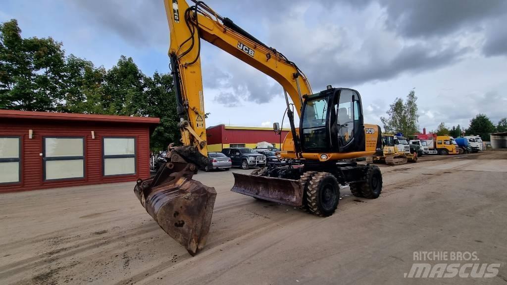 JCB 145W Ratiniai ekskavatoriai
