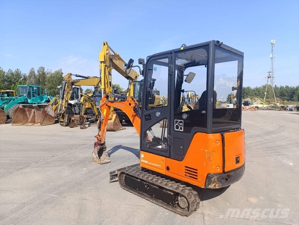 Hitachi ZX 19-5 Mini ekskavatoriai < 7 t
