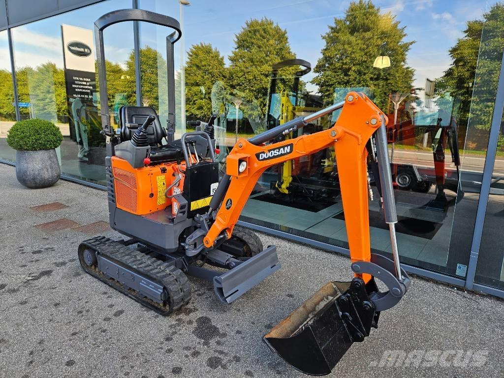 Doosan DX 10 Z Mini ekskavatoriai < 7 t