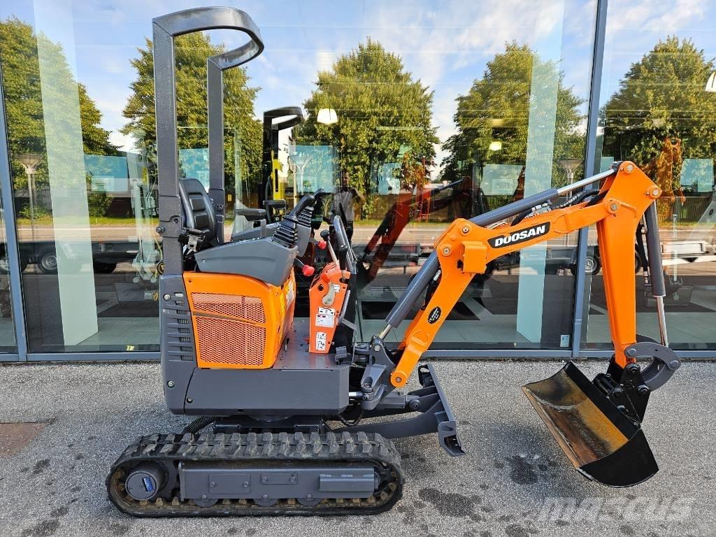 Doosan DX 10 Z Mini ekskavatoriai < 7 t