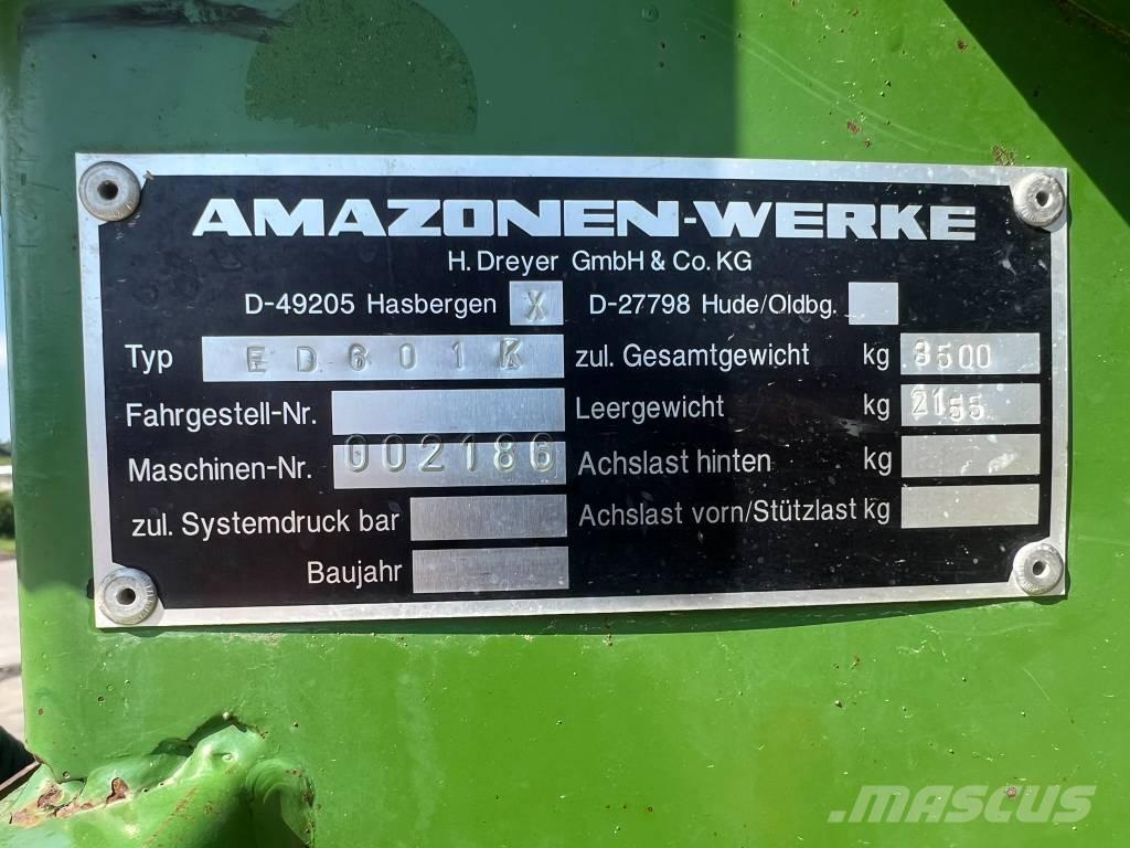 Amazone ED 601 K Sėjimo technika