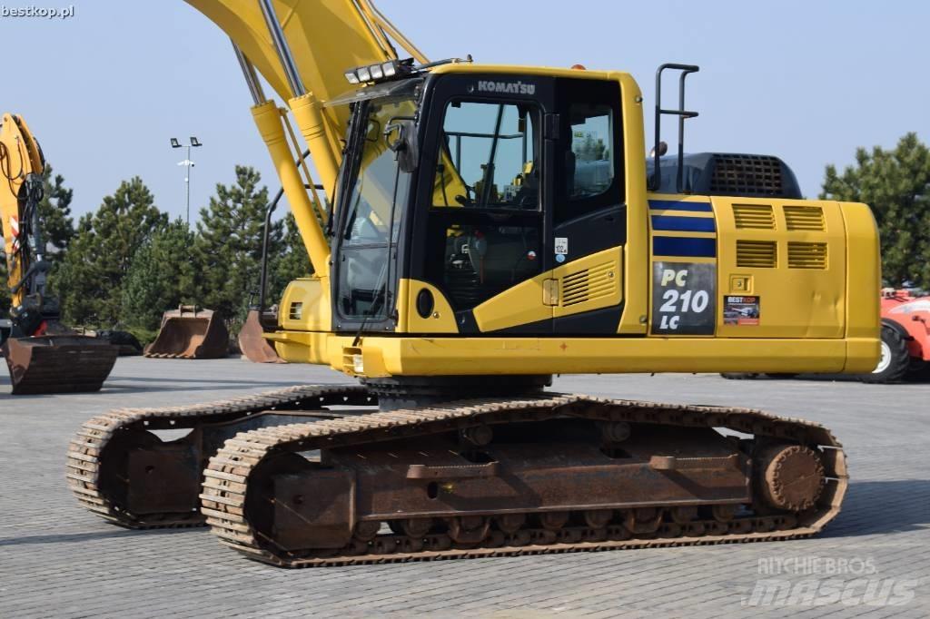 Komatsu PC 210 LC-10 Vikšriniai ekskavatoriai