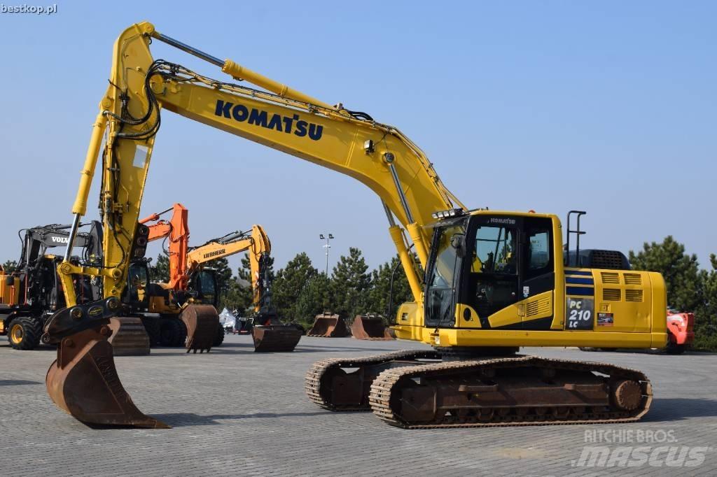 Komatsu PC 210 LC-10 Vikšriniai ekskavatoriai