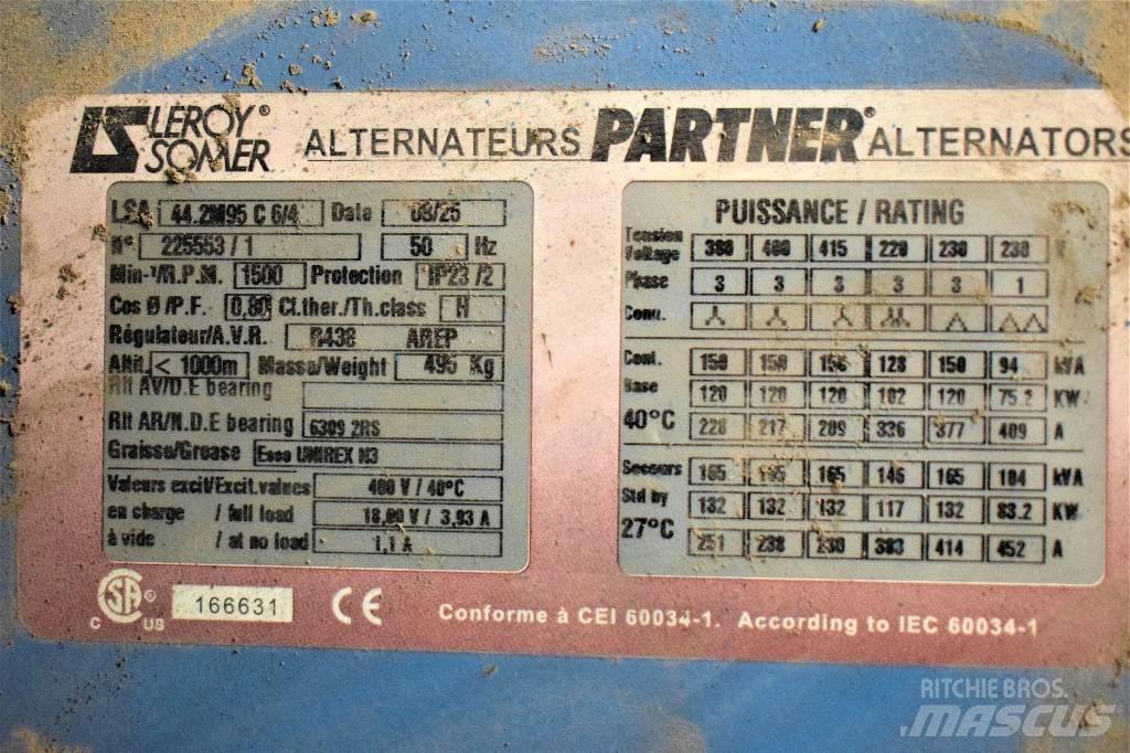 Sdmo R165 Dyzeliniai generatoriai