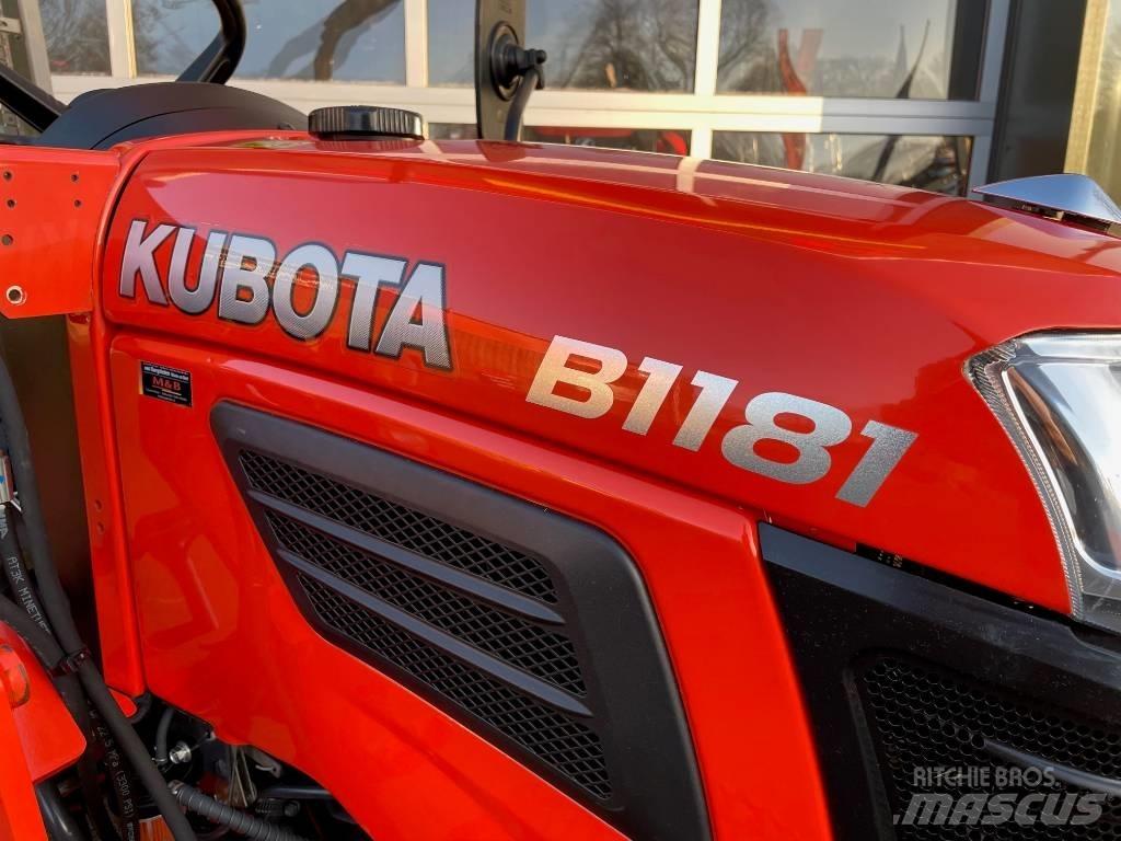 Kubota B1181 Naudoti kompaktiški traktoriai