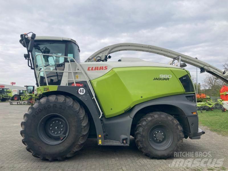 CLAAS JAGUAR 980 Pašarų ruošimo technika